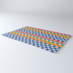 Checkerboard Stripes Rug Gallery Image 3