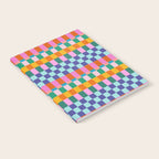 Checkerboard Stripes Notebook Gallery Image 2