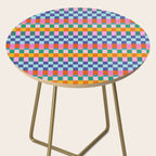 Checkerboard Stripes Side Table Gallery Image 2