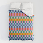Checkerboard Stripes Comforter Gallery Image 6