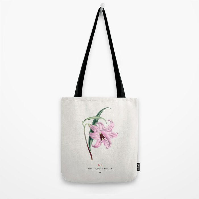 Japanese lily Tote Bag Gallery Image 2
