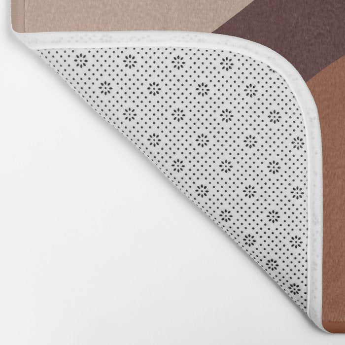 Abstract Color Waves III Desert Tones Bath Mat Gallery Image 2