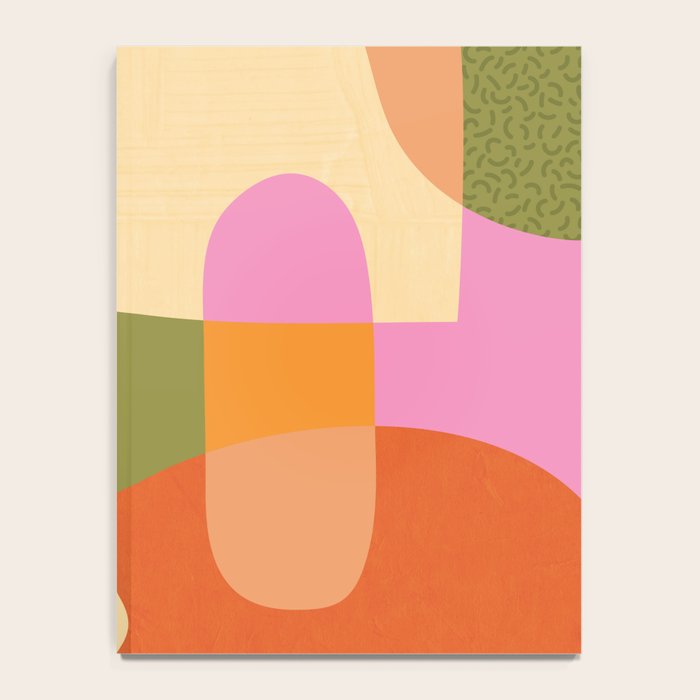 Bright Color Block Shapes Notebook Gallery Image 4