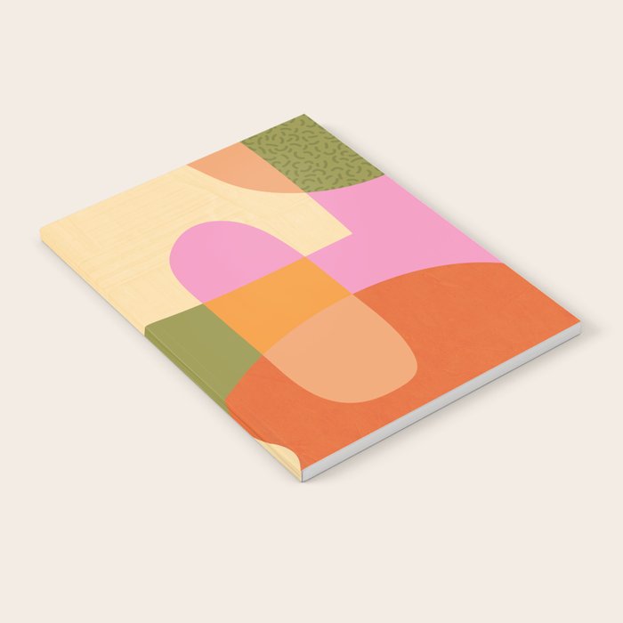 Bright Color Block Shapes Notebook Gallery Image 2