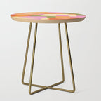 Bright Color Block Shapes Side Table Gallery Image 1