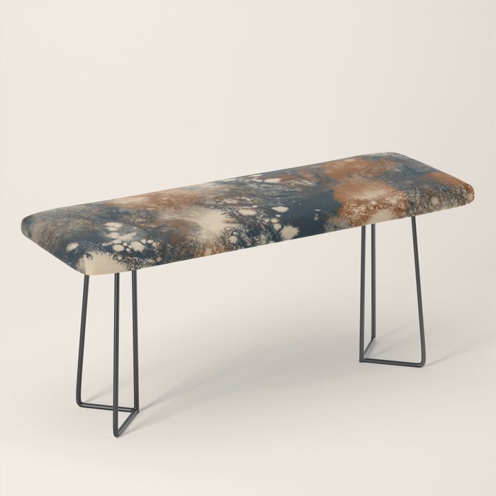 Earth watercolor splashes Bench Gallery Image 1