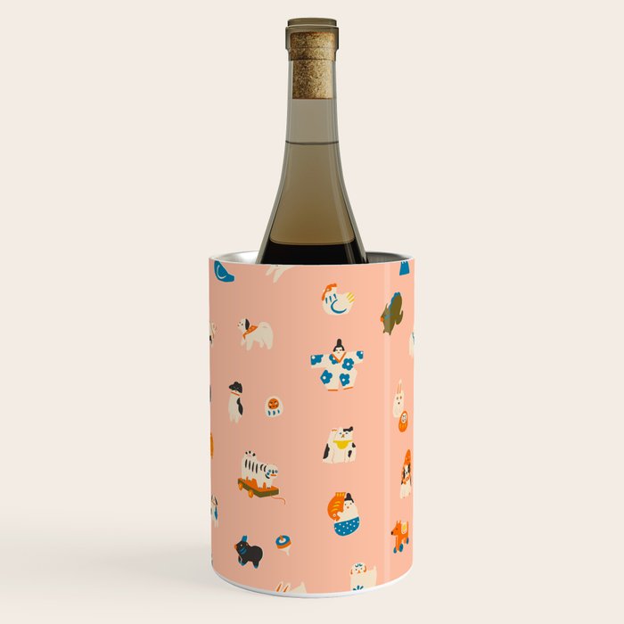 Japanese folk toys Wine Chiller Gallery Image 1