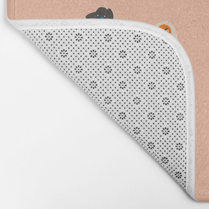 Japanese folk toys Bath Mat Gallery Image 2