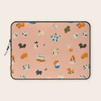 Japanese folk toys Laptop Sleeve Gallery Image 1