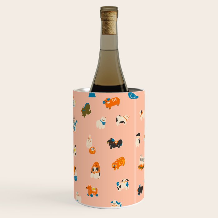 Japanese folk toys Wine Chiller Gallery Image 3