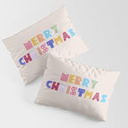 MERRY CHRISTMAS Pillow Sham Gallery Image 3