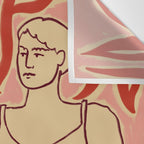 WOMAN NATURE Wall Tapestry Gallery Image 3