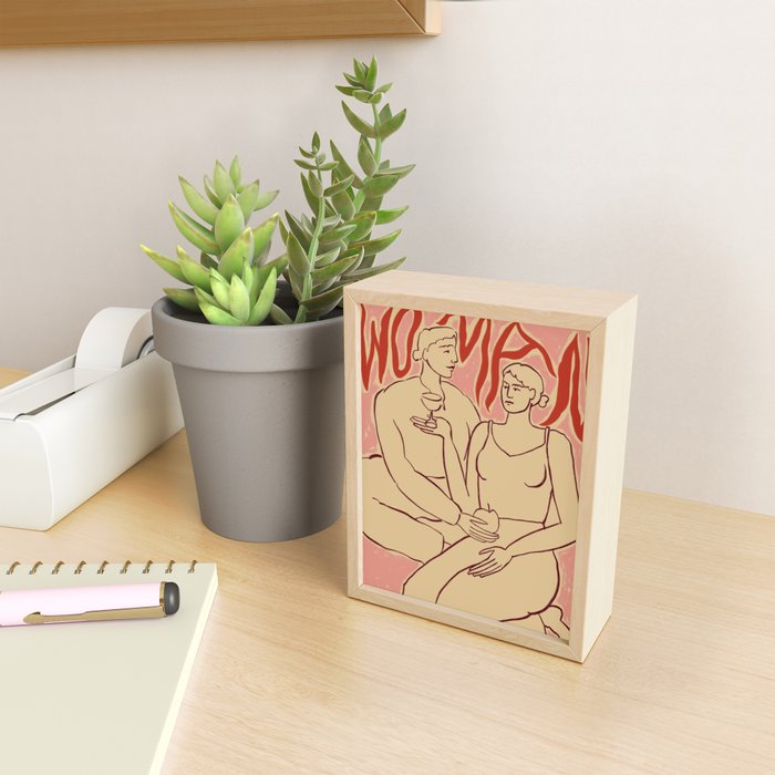 WOMAN NATURE Mini Art Print Gallery Image 2