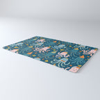 Octopus Birthday Party Pattern Rug Gallery Image 3