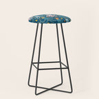 Octopus Birthday Party Pattern Stool Gallery Image 1