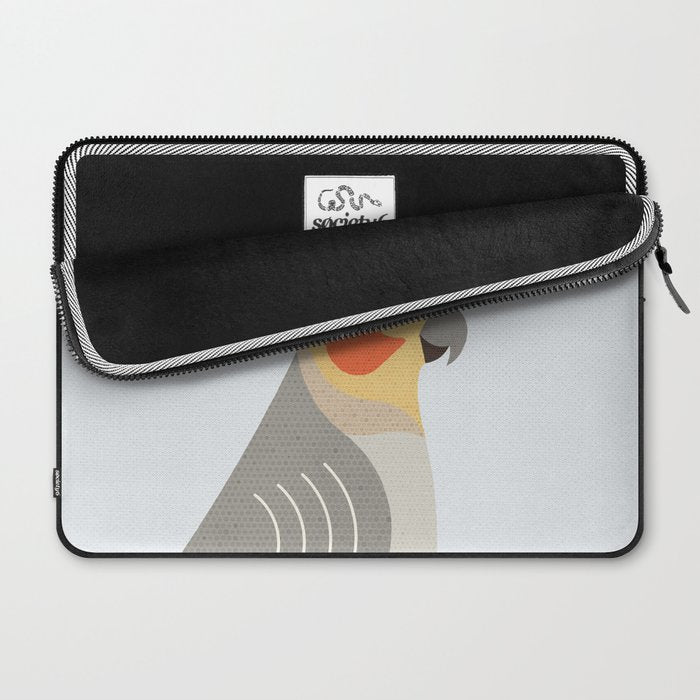 Whimsy Cockatiel Laptop Sleeve Gallery Image 2