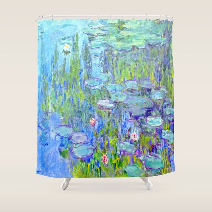 Water Lilies monet : Nympheas Shower Curtain Gallery Image 1