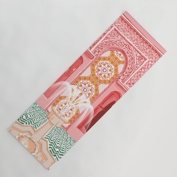 The Blush Palace Yoga Mat Gallery Image 1