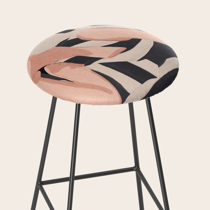 Striped Presence Stool Gallery Image 2