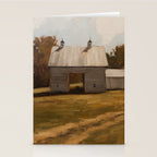 Vershoor Barn Vertical Stationery Card Gallery Image 2