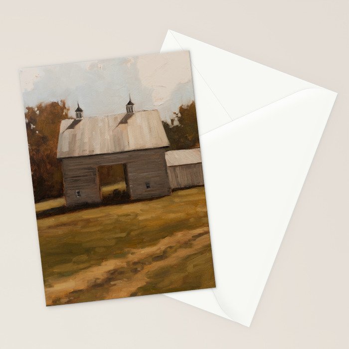 Vershoor Barn Vertical Stationery Card Gallery Image 2