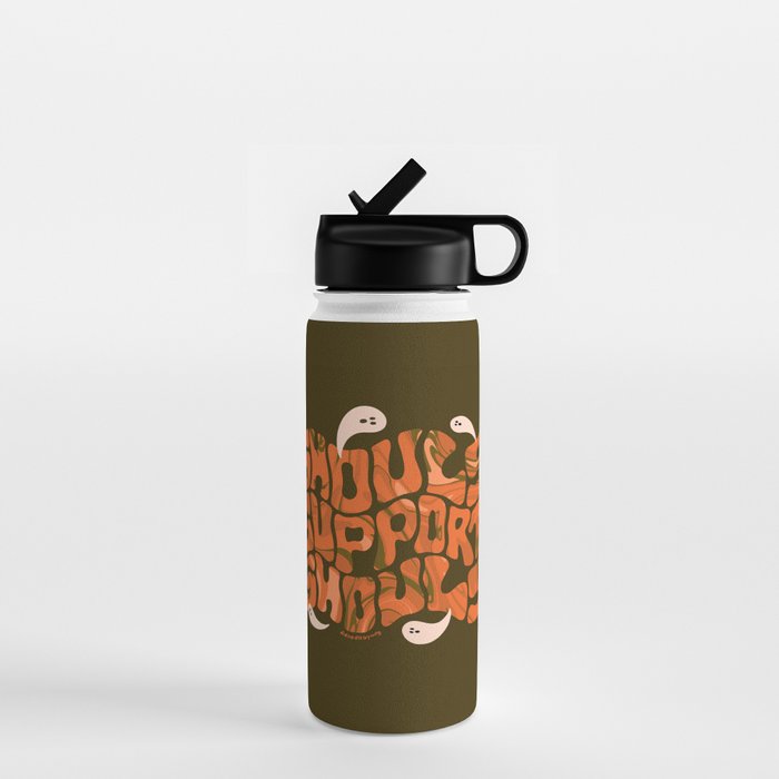 Ghouls Support Ghouls Water Bottle Gallery Image 1