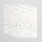 Geometric Gold Minimalist Design Wrapping Paper Gallery Image 3