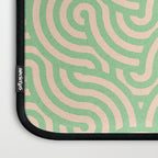 SWIRL Lime and Almond Laptop Sleeve Gallery Image 3