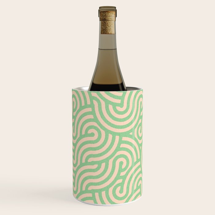 SWIRL Lime and Almond Wine Chiller Gallery Image 1
