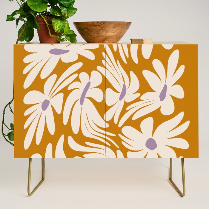 Floral Wave Credenza Gallery Image 1