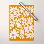 Floral Wave Wrapping Paper Gallery Image 1