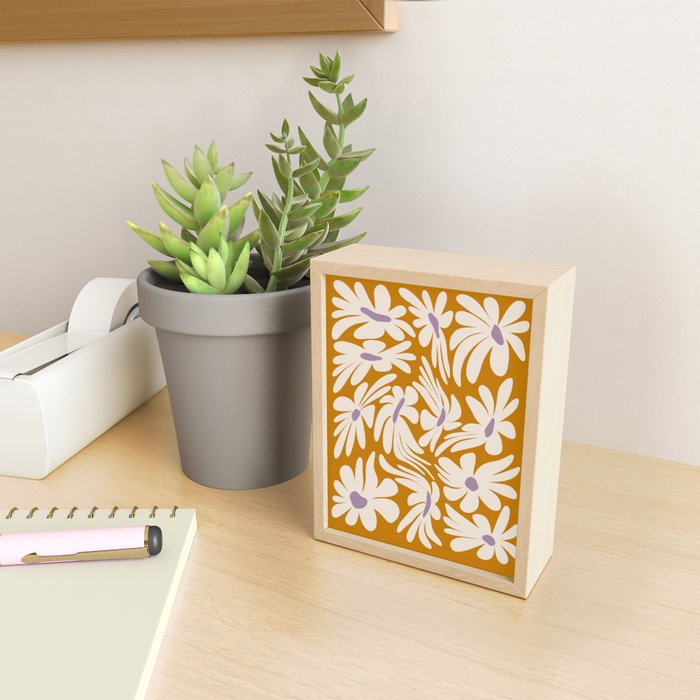 Floral Wave Mini Art Print Gallery Image 2