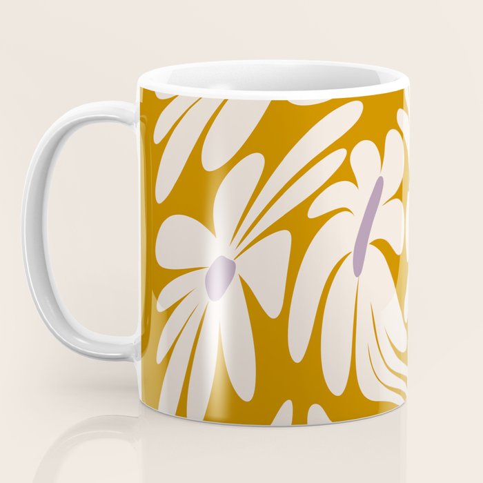 Floral Wave Coffee Mug Gallery Image 3