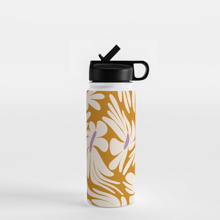 Floral Wave Water Bottle Gallery Image 1