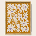 Floral Wave Serving Tray Gallery Image 1