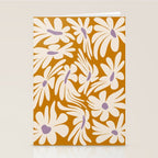 Floral Wave Stationery Card Gallery Image 2