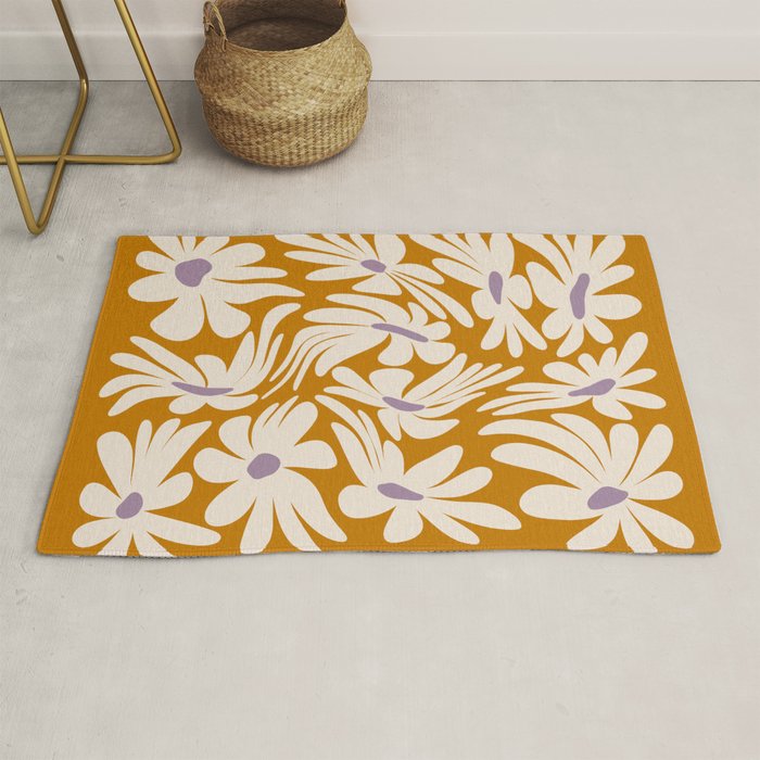 Floral Wave Rug Gallery Image 1