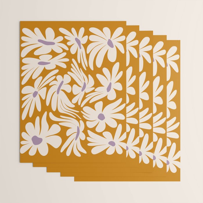 Floral Wave Wrapping Paper Gallery Image 3