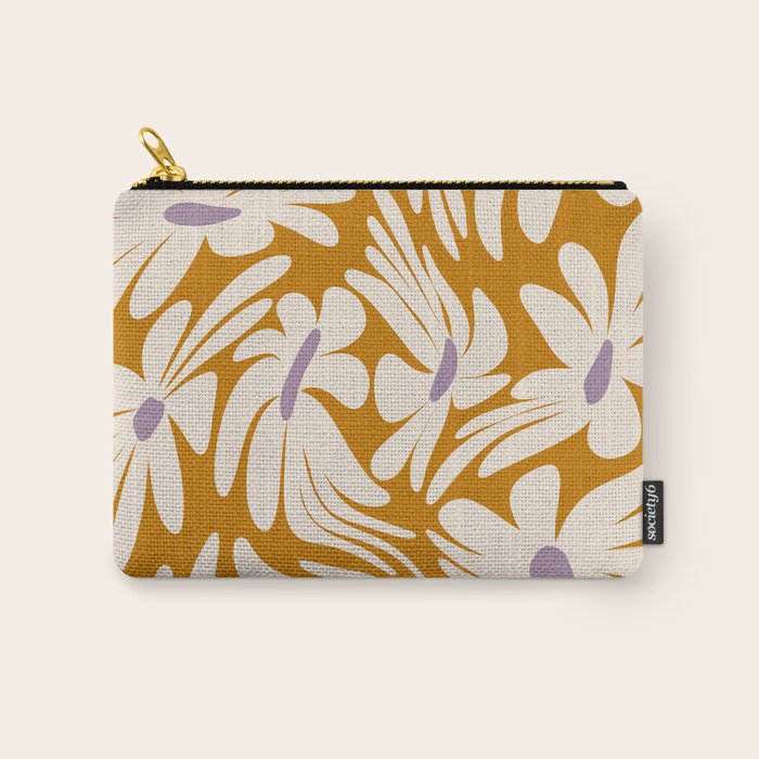 Floral Wave Carry All Pouch Gallery Image 1