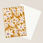 Floral Wave Stationery Card Gallery Image 2