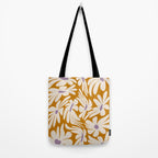 Floral Wave Tote Bag Gallery Image 2