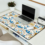 Whimsical Botanical Tile Desk Mat Gallery Image 2