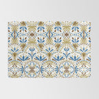 Whimsical Botanical Tile Rug Gallery Image 2