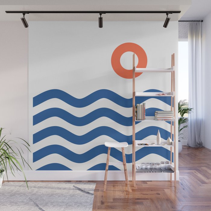 Nautical 02 Seascape Wall Mural Gallery Image 1