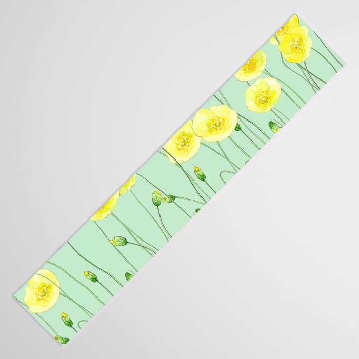 Yellow Wildflowers II Table Runner Gallery Image 3