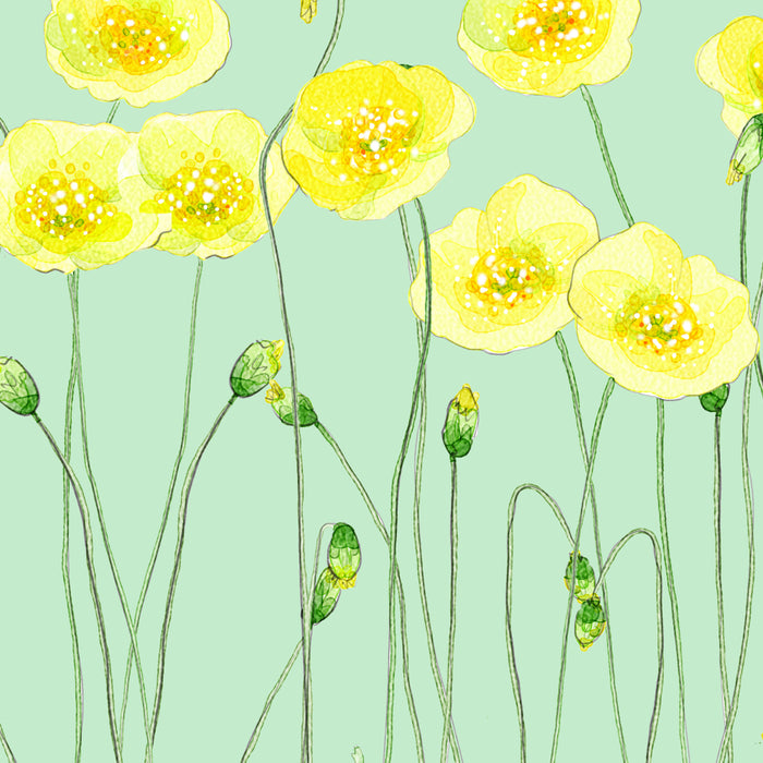 Yellow Wildflowers II Coffee Mug Gallery Image 2