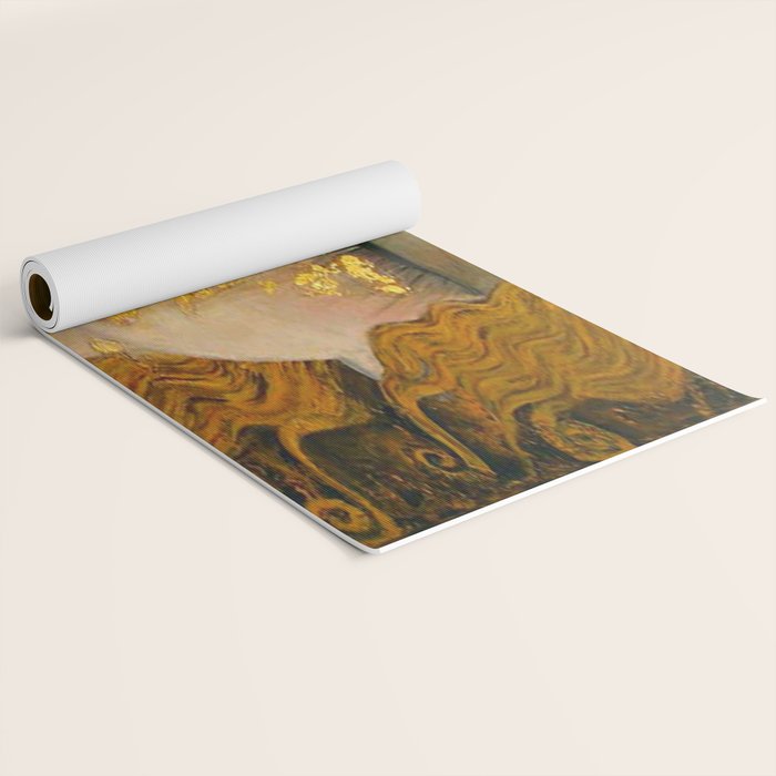 Gustav Klimt - Golden Tears ,No.1, Yoga Mat Gallery Image 2