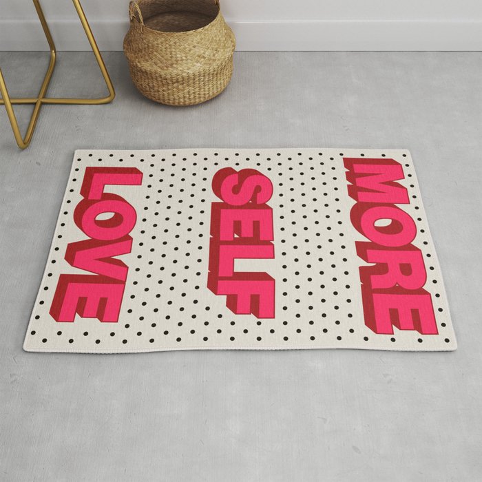 More Self Love Rug Gallery Image 1