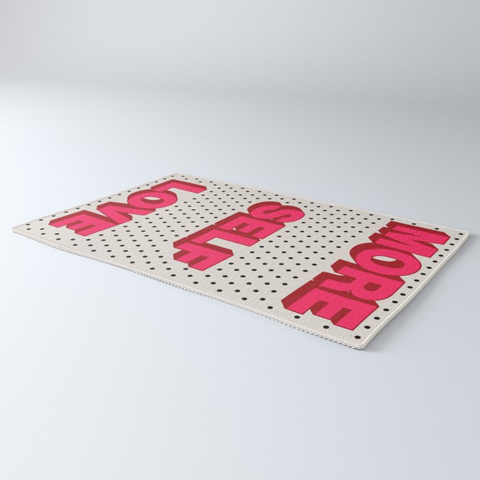 More Self Love Rug Gallery Image 3