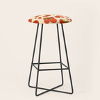 Hand Drawn Italian Roman Pomodori Tomato Classic Mediterranean Art Stool Gallery Image 1